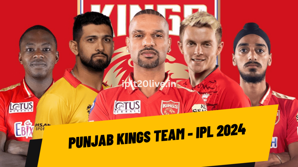 Punjab Kings Squad IPL 2024