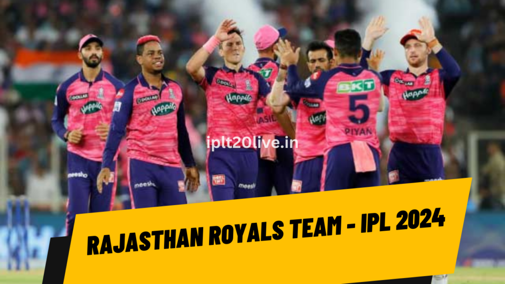 Rajasthan Royals Team 2024 IPL Squad