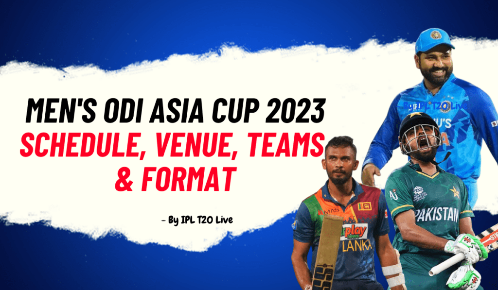 Asia Cup 2023 Schedule Announced, India To Face Pakistan On sept 2