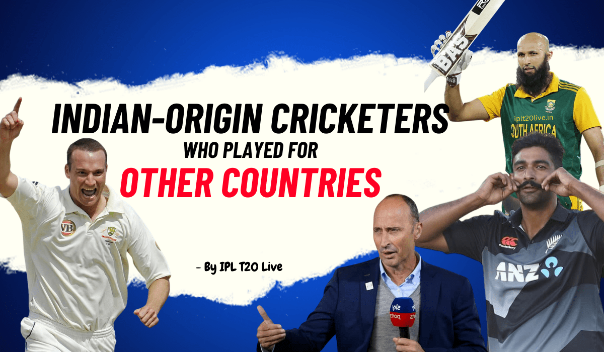 Indian-origin cricketers who played for other countries