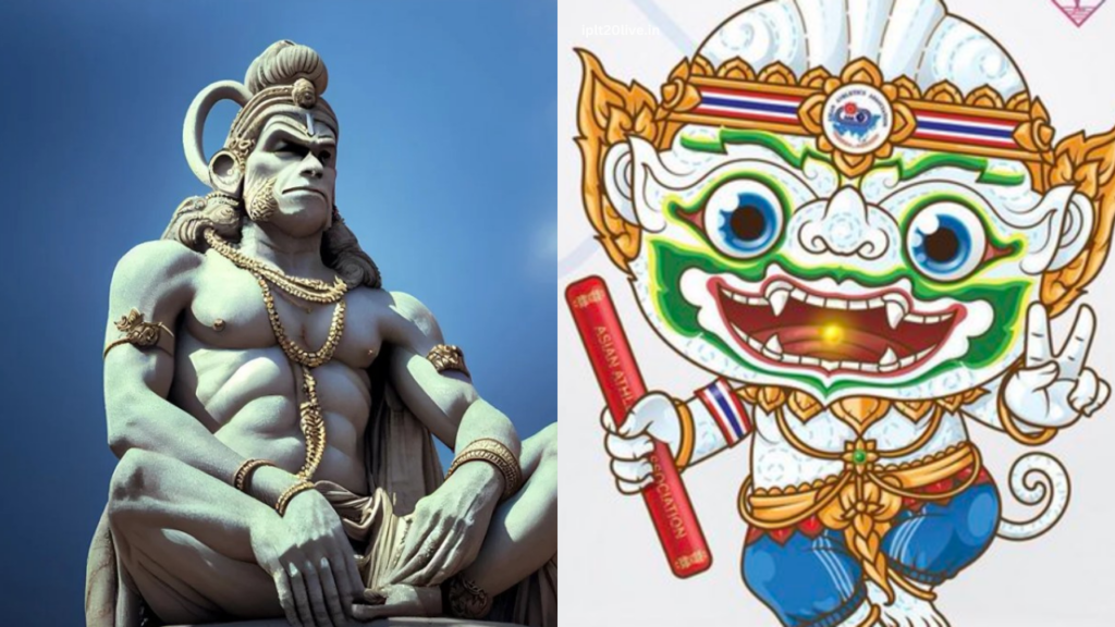 Lord Hanuman is official Mascot of Asian Athletics Championship
