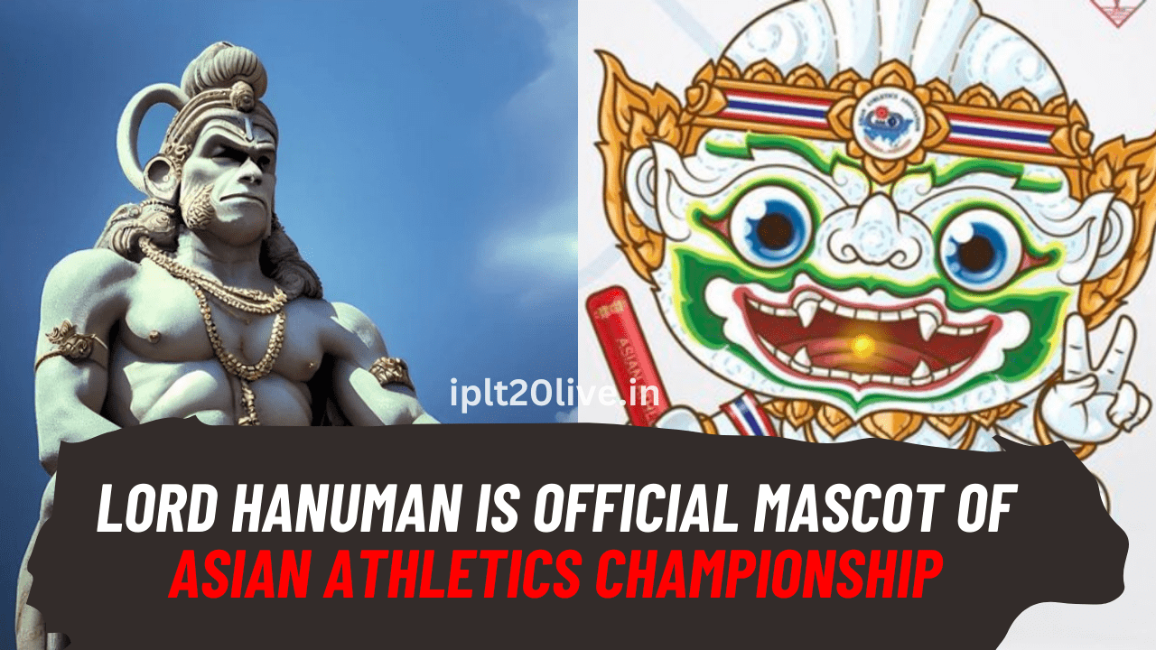 Lord Hanuman is official Mascot of Asian Athletics Championship