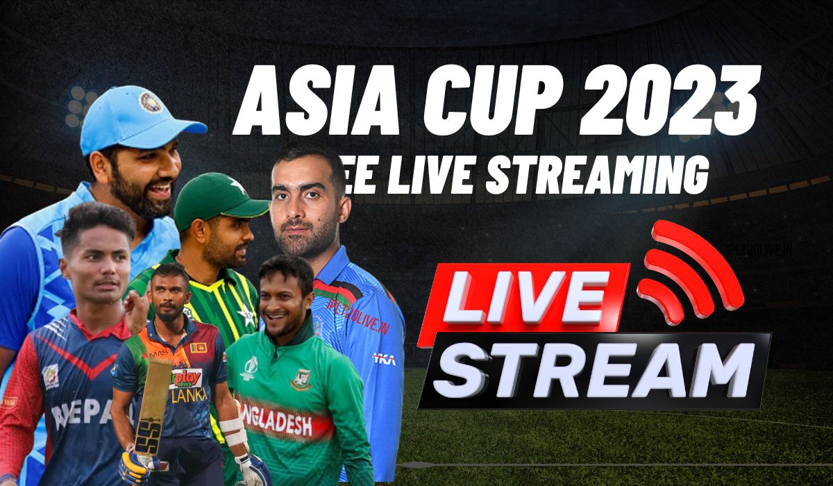 Asia Cup 2023 Free Live Streaming