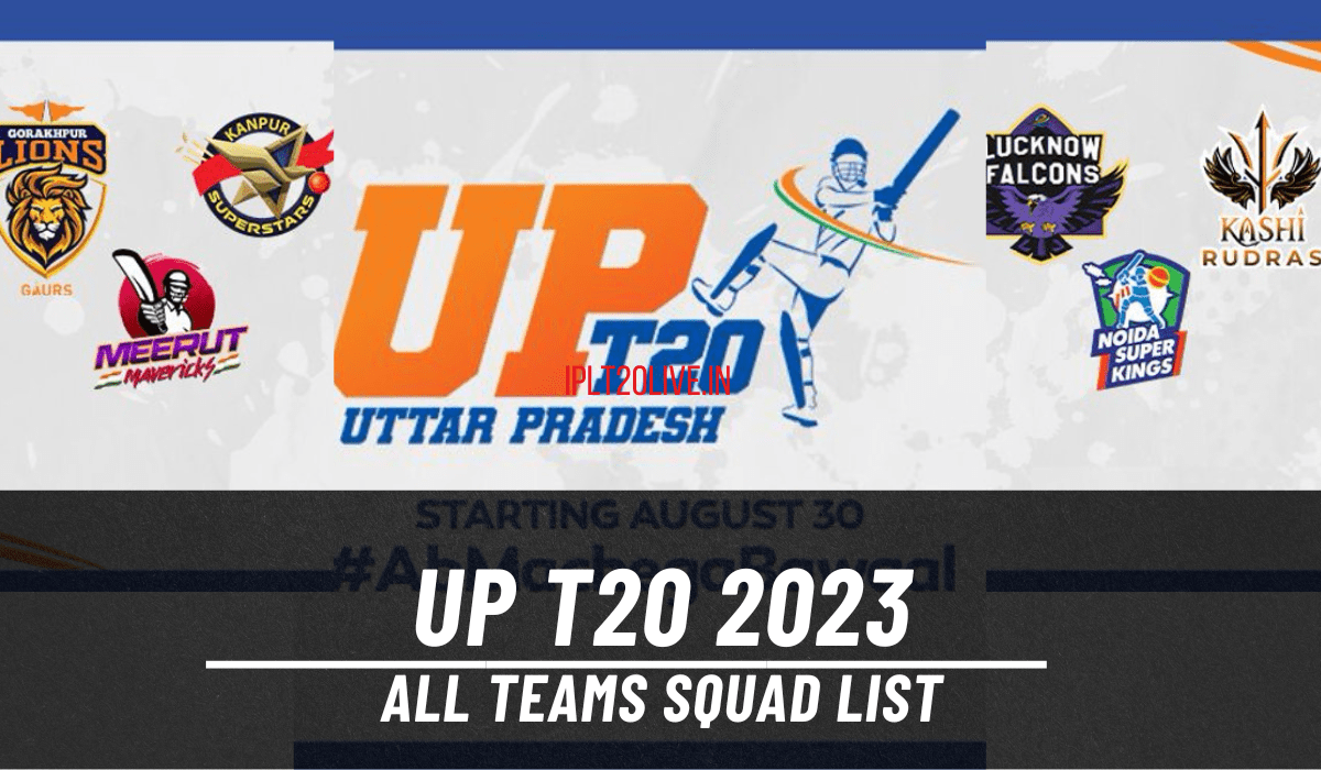 UP T20 League Squad of all 6 teams
