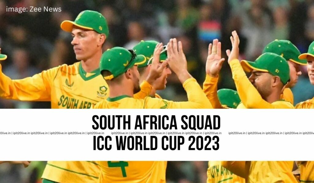 ODI World Cup 2023: South Africa Squad Announced | Full Squad List