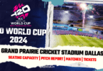 Grand Prairie Cricket Stadium - dallas, Seating Capacity, Pitch Report - T20 World Cup 2024