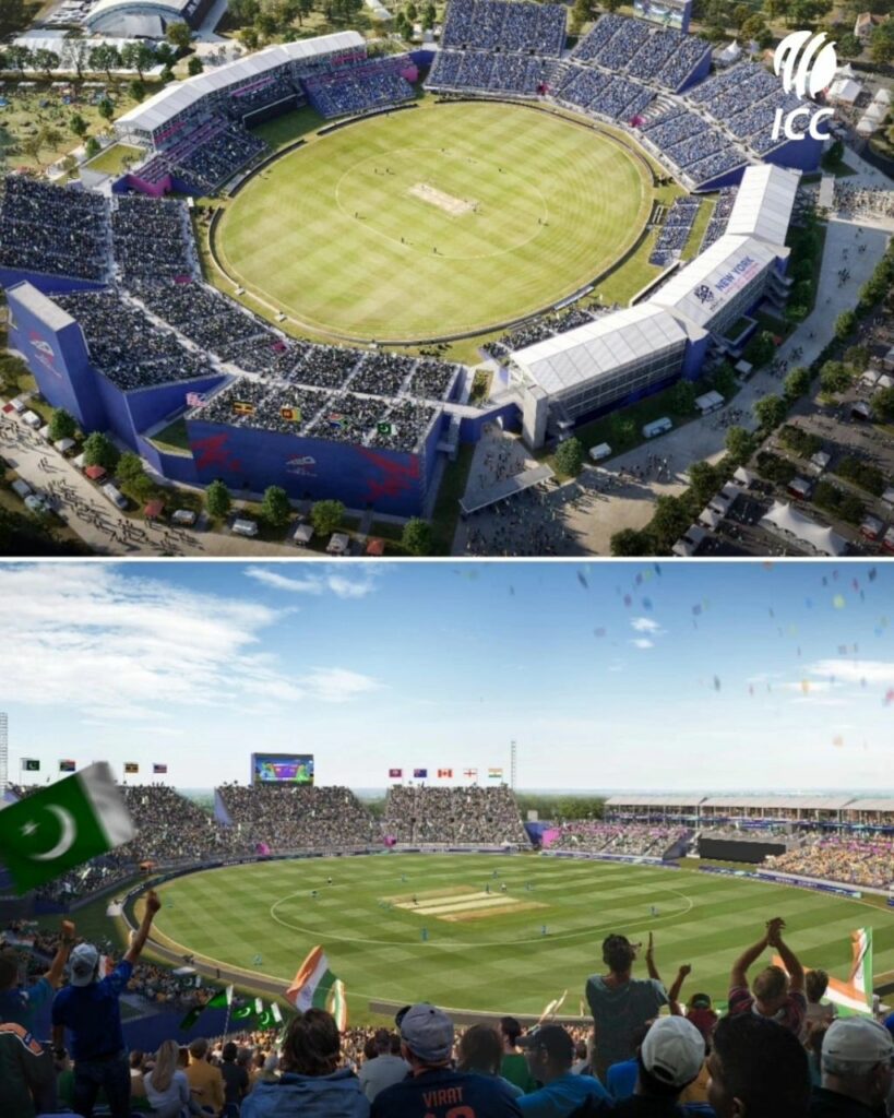 Nassau County International Cricket Stadium Final Look 
